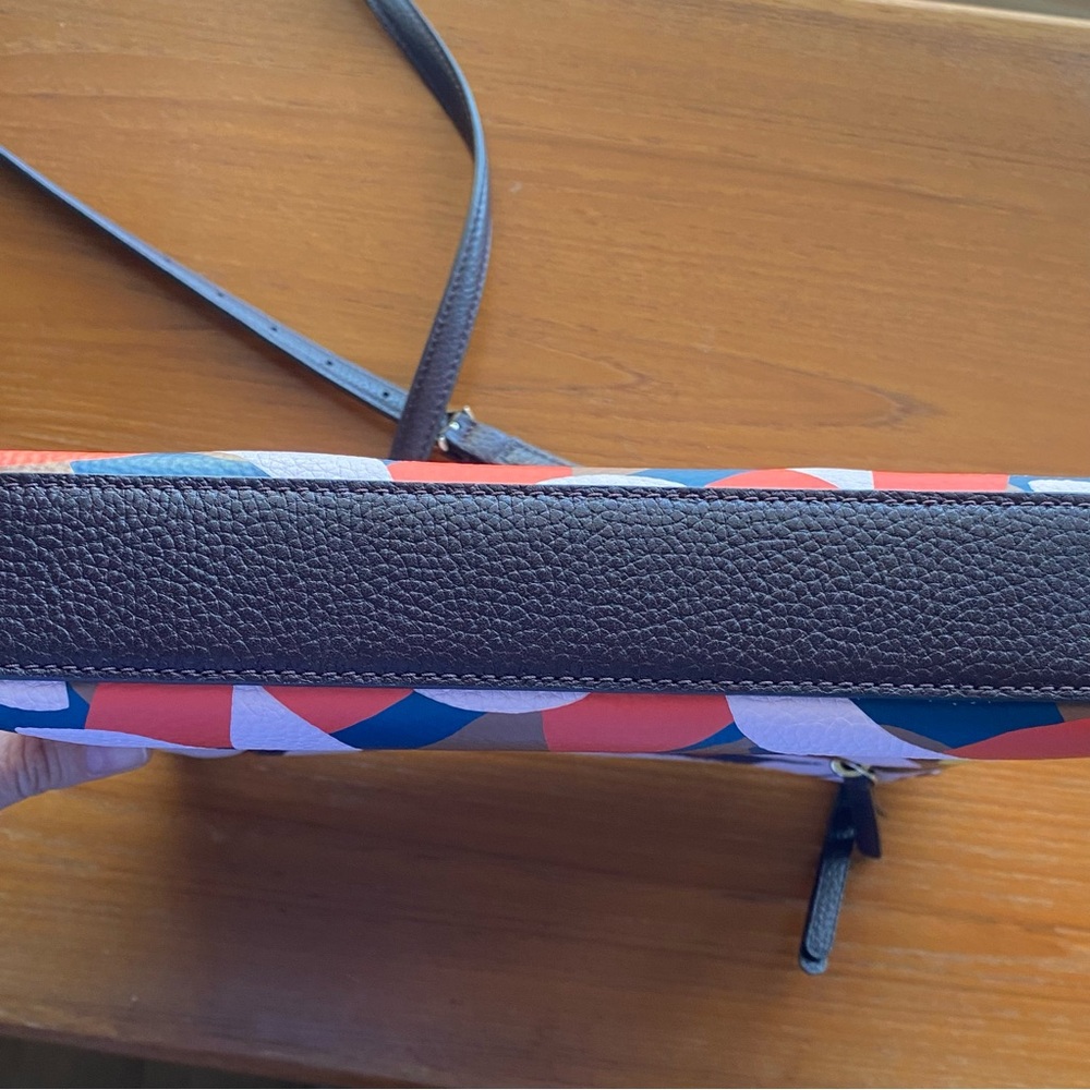 Kate Spade Multicolor Leaf Pattern Crossbody Bag - Picture 9 of 9